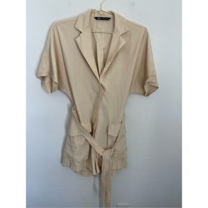 ZARA One Piece Romper Playsuit Size Small